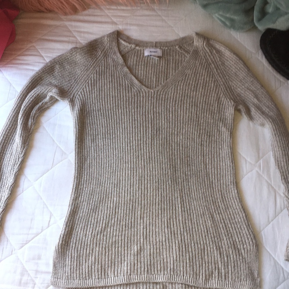 tanish colored sweater